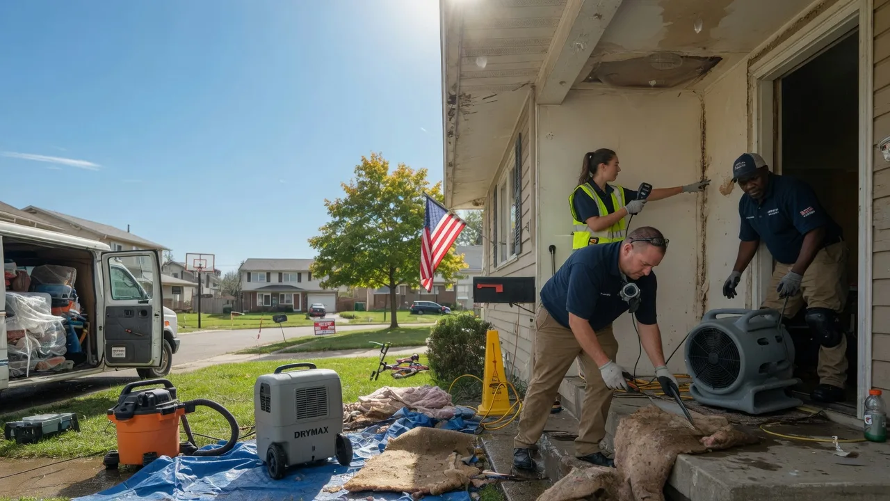 Water Damage Restoration in Vandalia, OH near me